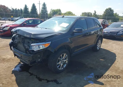 2013 Ford Edge Sel z USA, uszkodzony, nr VIN 2FMDK4JC8DBB10578